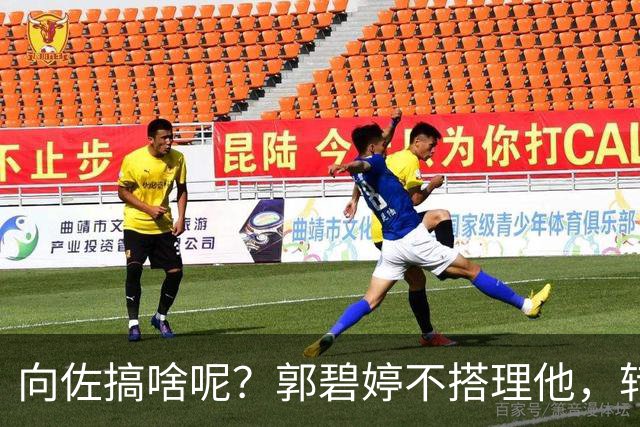 向佐搞啥呢？郭碧婷不搭理他，转头找了个“高仿版”的来代替？