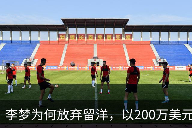 李梦为何放弃留洋，以200万美元+股权加盟Project，B联赛？