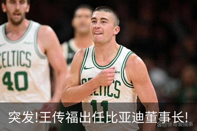 突发!王传福出任比亚迪董事长!