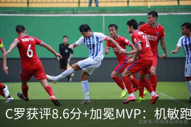 C罗获评8.6分+加冕MVP：机敏跑位轻松破门，现场视角，太丝滑了